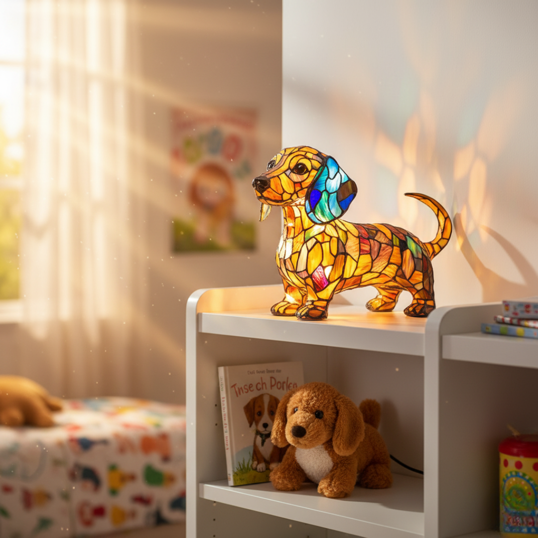 Radianza Teckel Dog by Ellie Seattle
