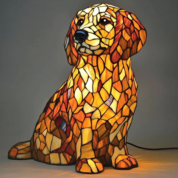 Lily the Spiritual Golden Retriever Figurine by Ellie Seattle