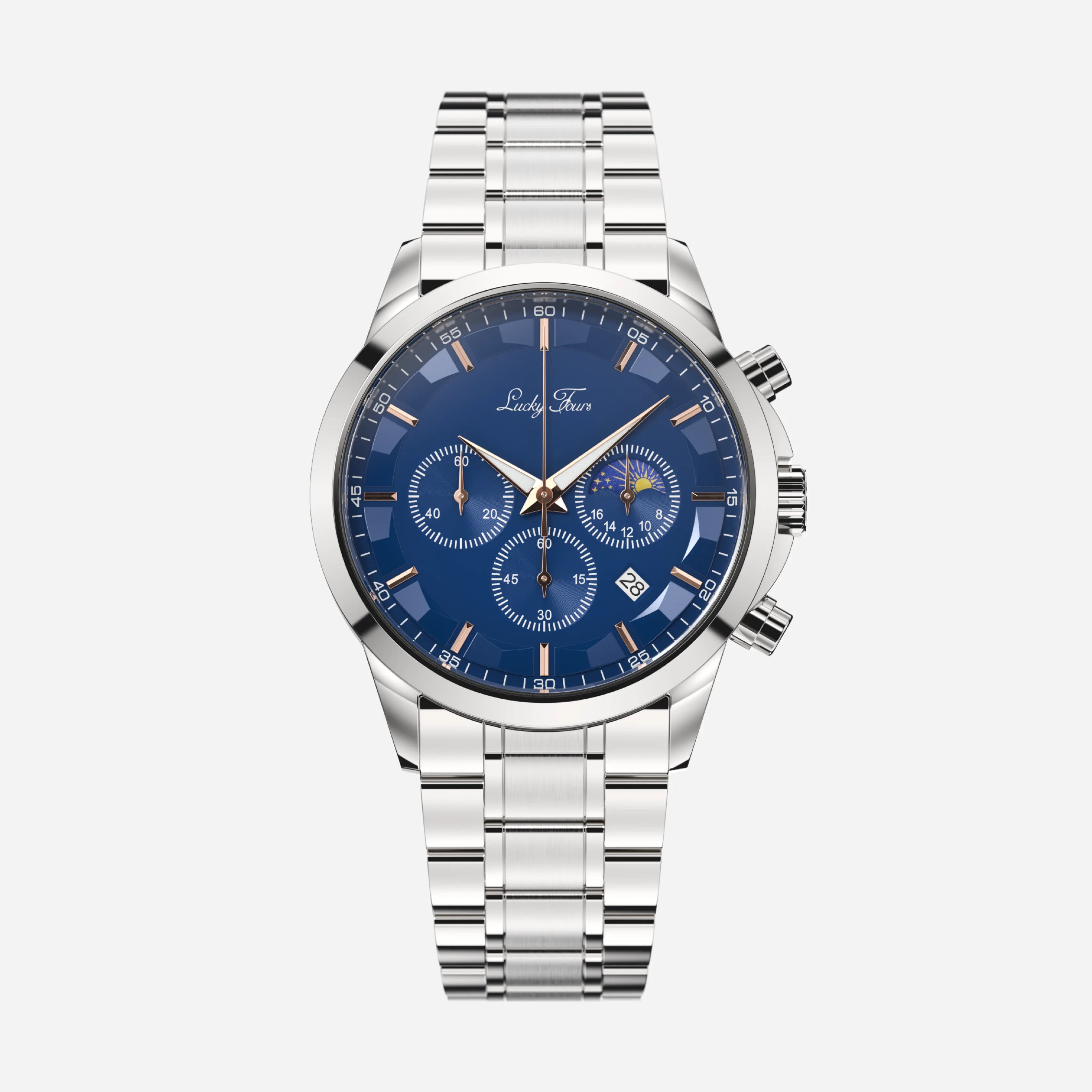 Noble® Geneva Obsidian Sovereign Imperial — Deep Sapphire Chronograph Premier Edition