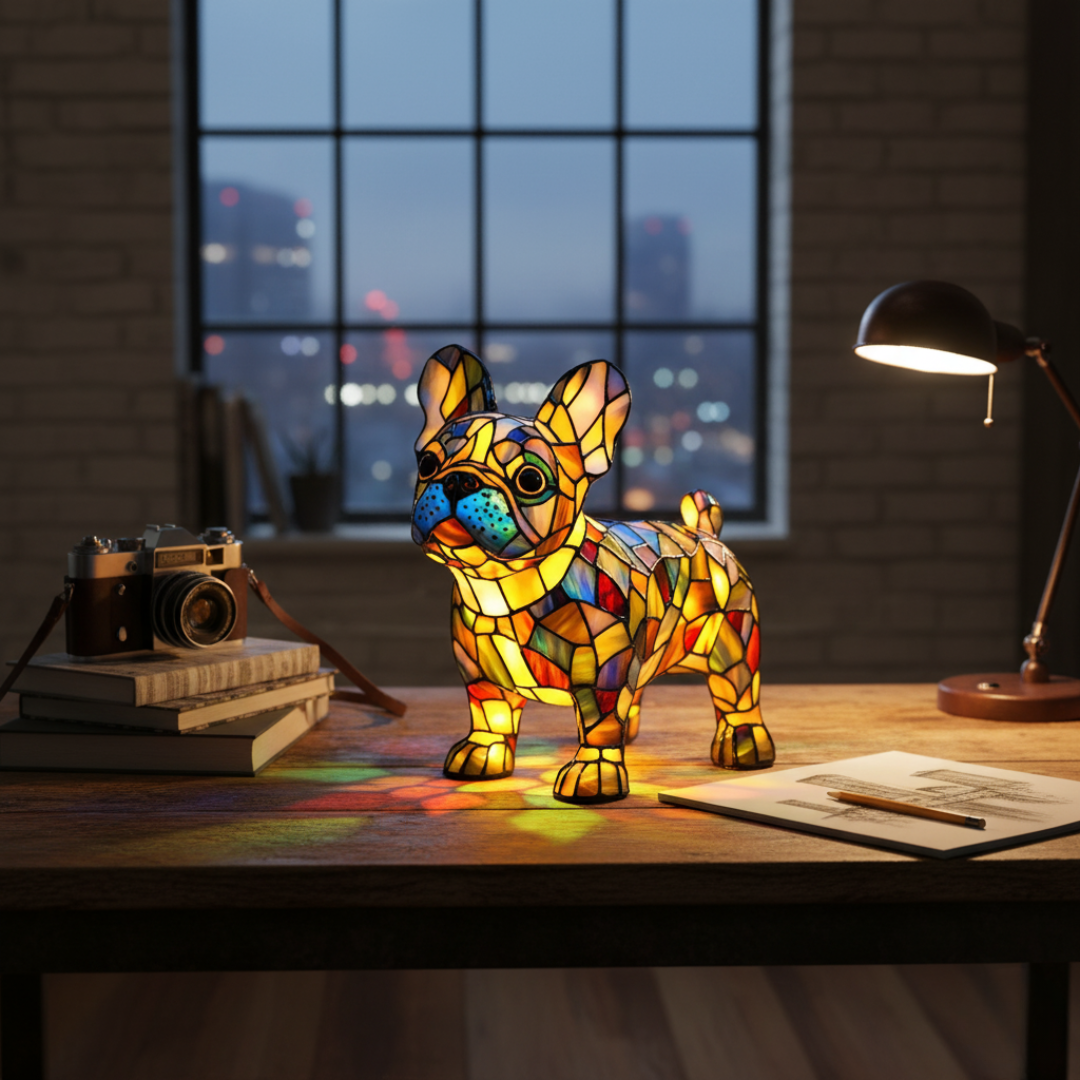Radiant French Bulldog by Ellie Seattle