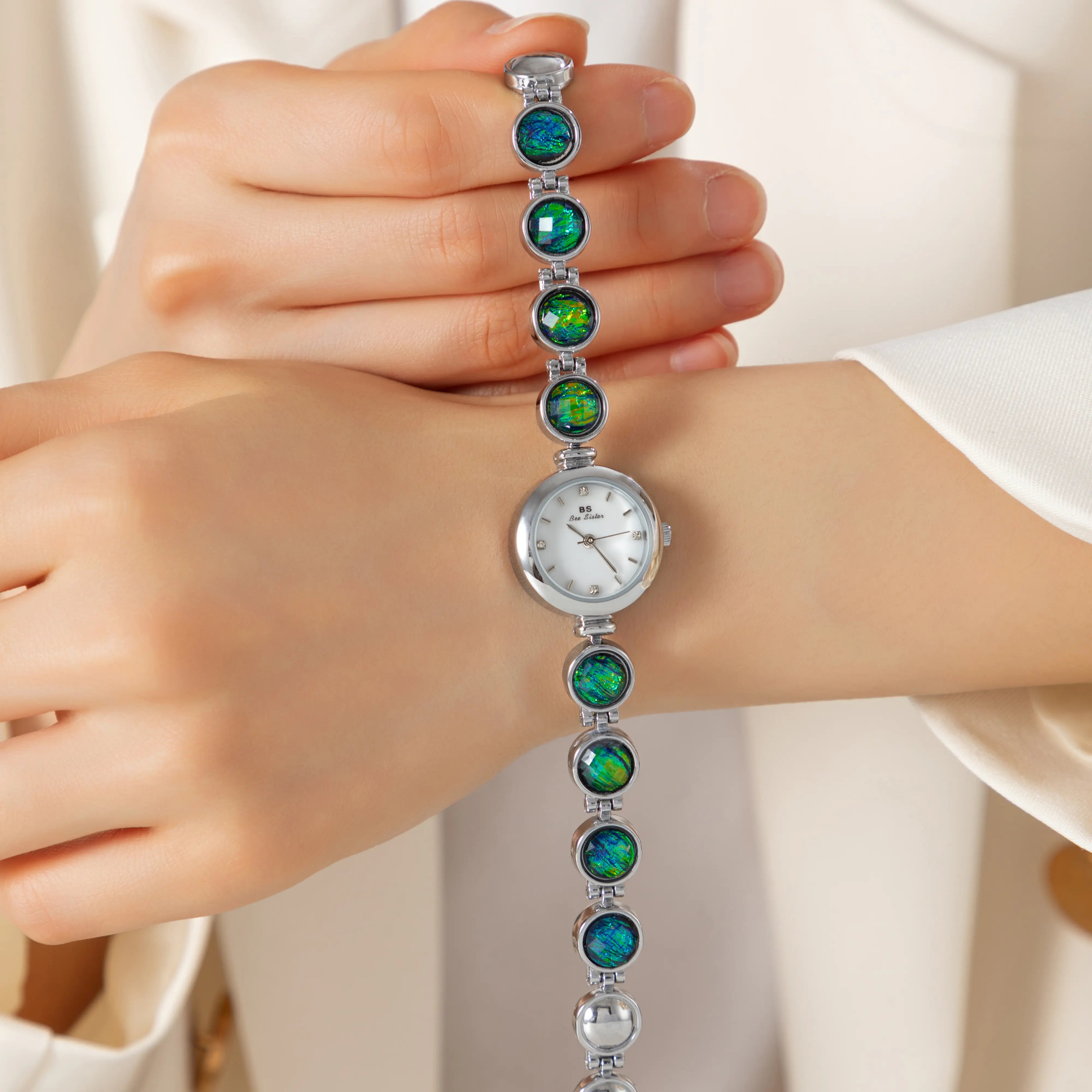 Noble® Nyx — Royal Sapphire Blue Sunburst Gradient Automatic Watch Grand Edition