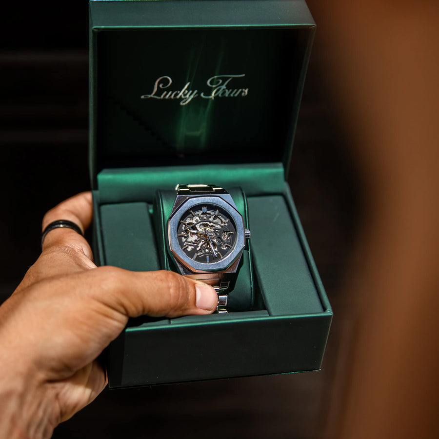 Noble® Imperial — Sapphire Gradient Oceanic Midnight Blue Automatic Watch Noble Edition legacy