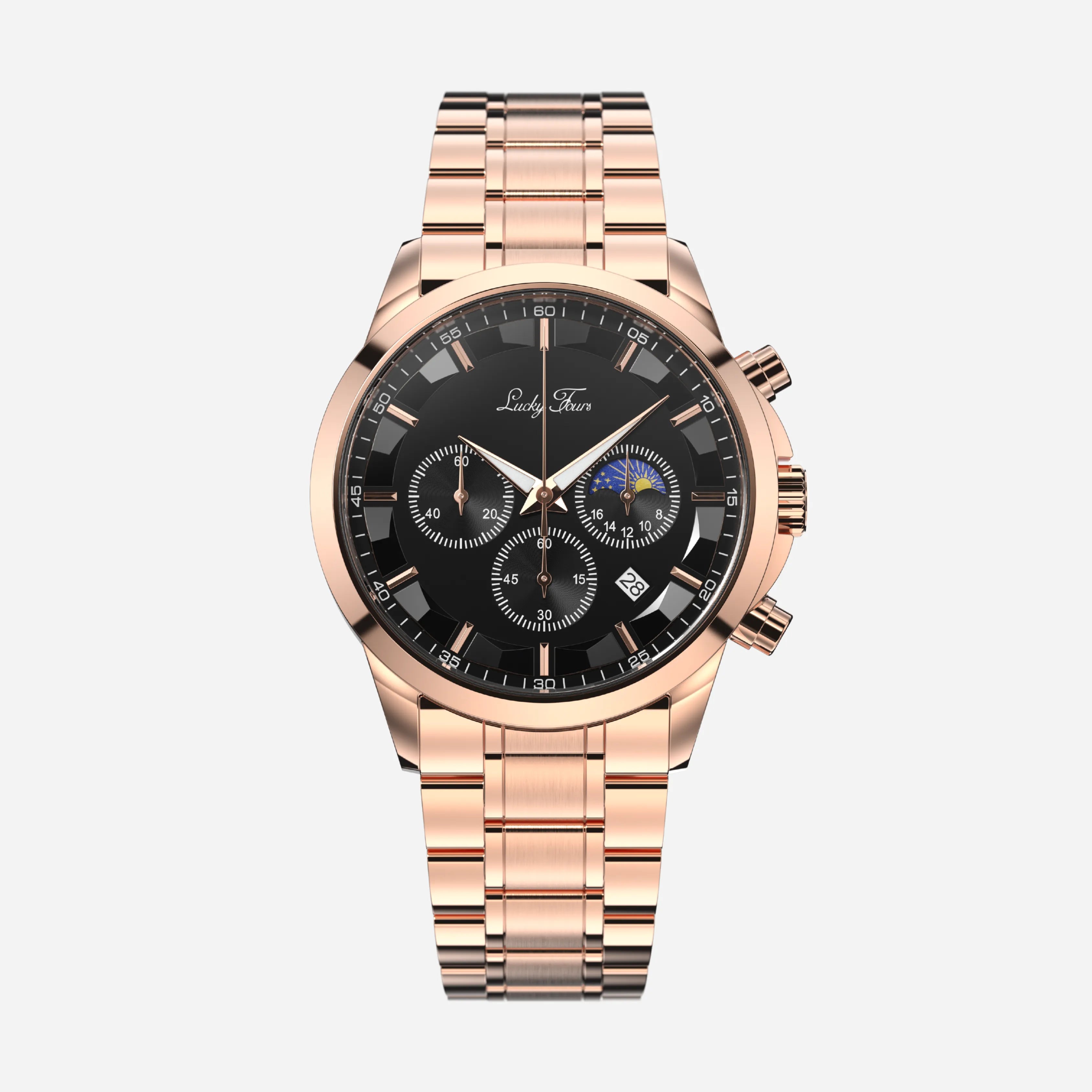 Noble® Geneva Obsidian Sovereign Imperial — Deep Sapphire Chronograph Premier Edition