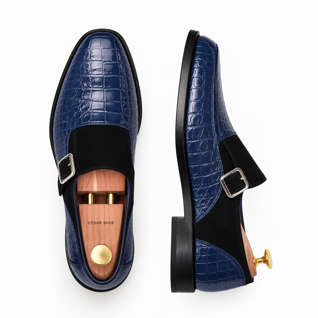 Noble Meridian Snake Embossed Dress Shoes