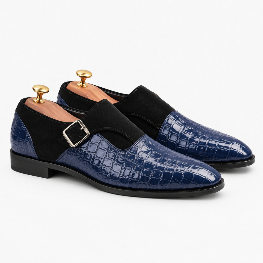 Noble Meridian Snake Embossed Dress Shoes