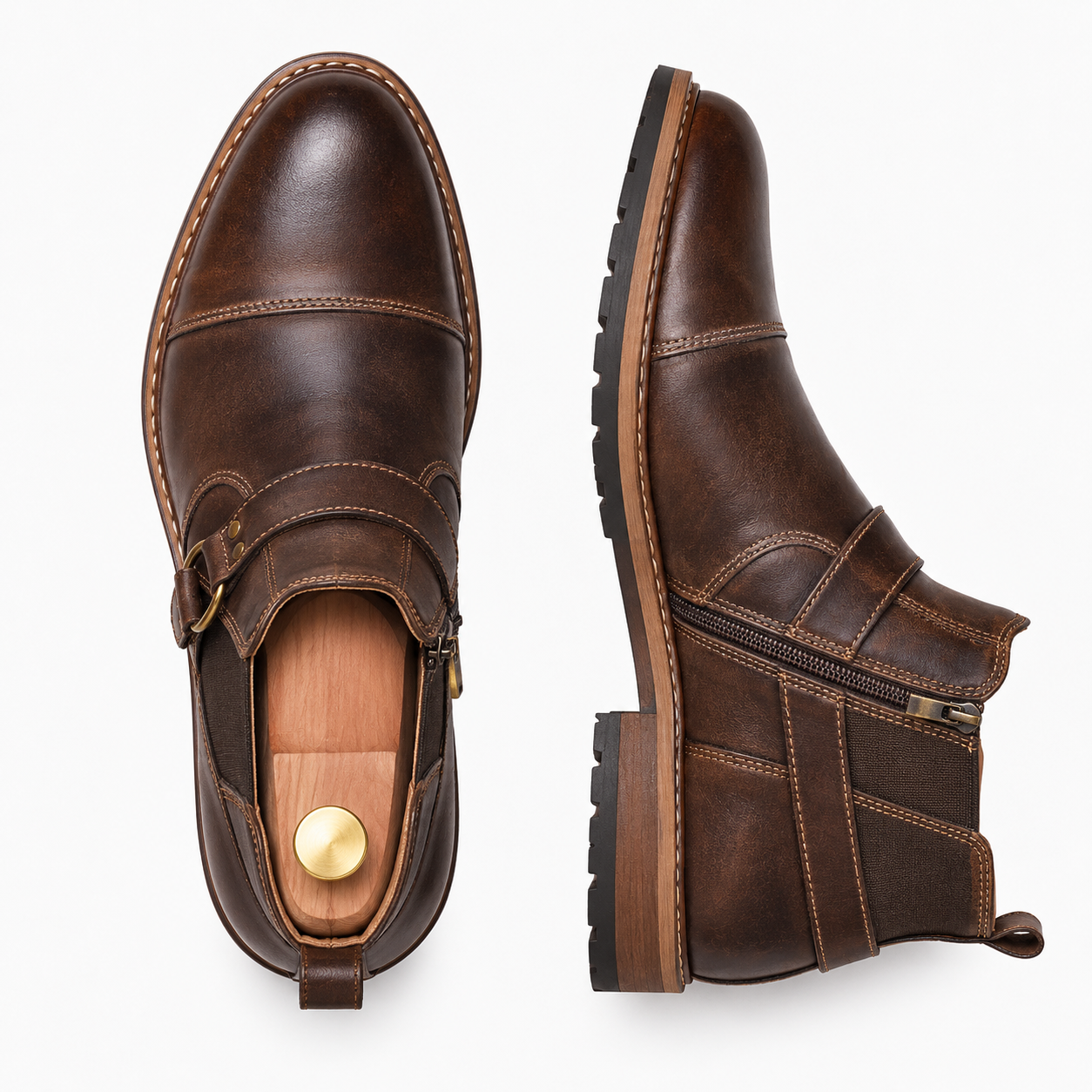 Noble Meridian Roadster Leather Boots