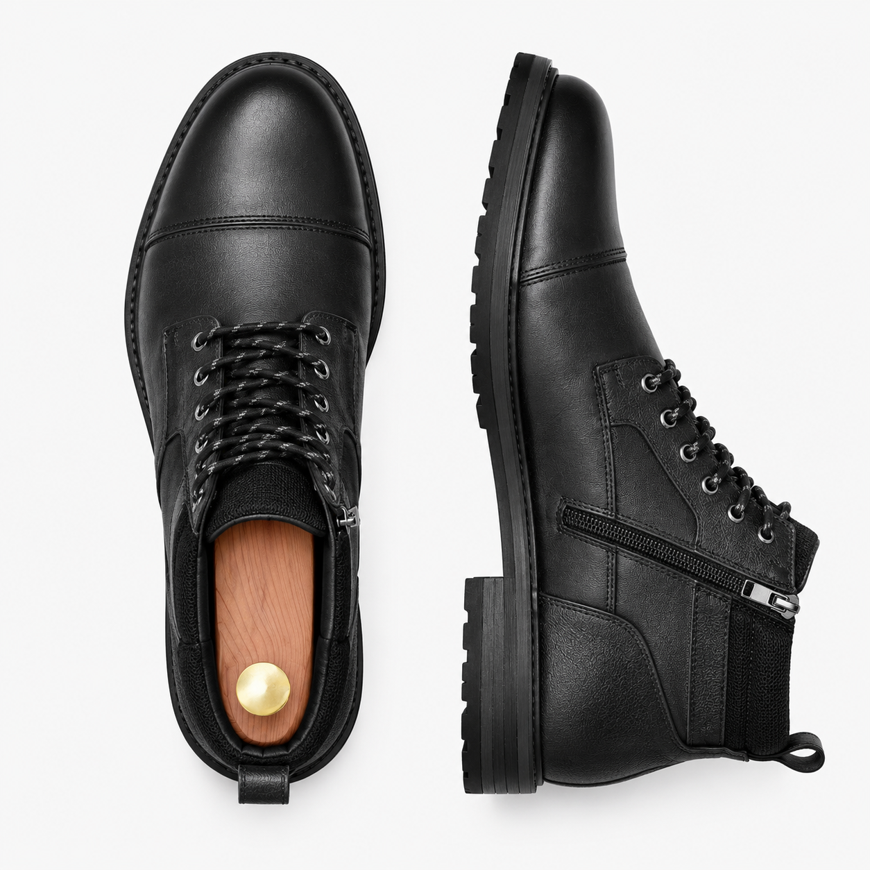 Noble Meridian Paladin Leather Boots