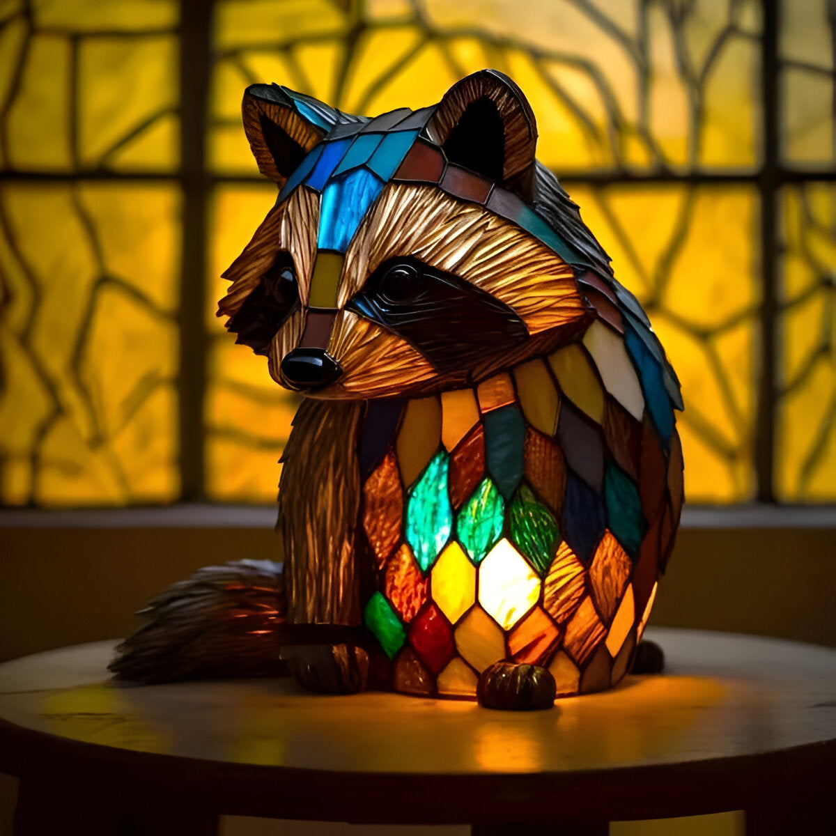 Jackie Enchanted Raccoon by Ellie Seattle
