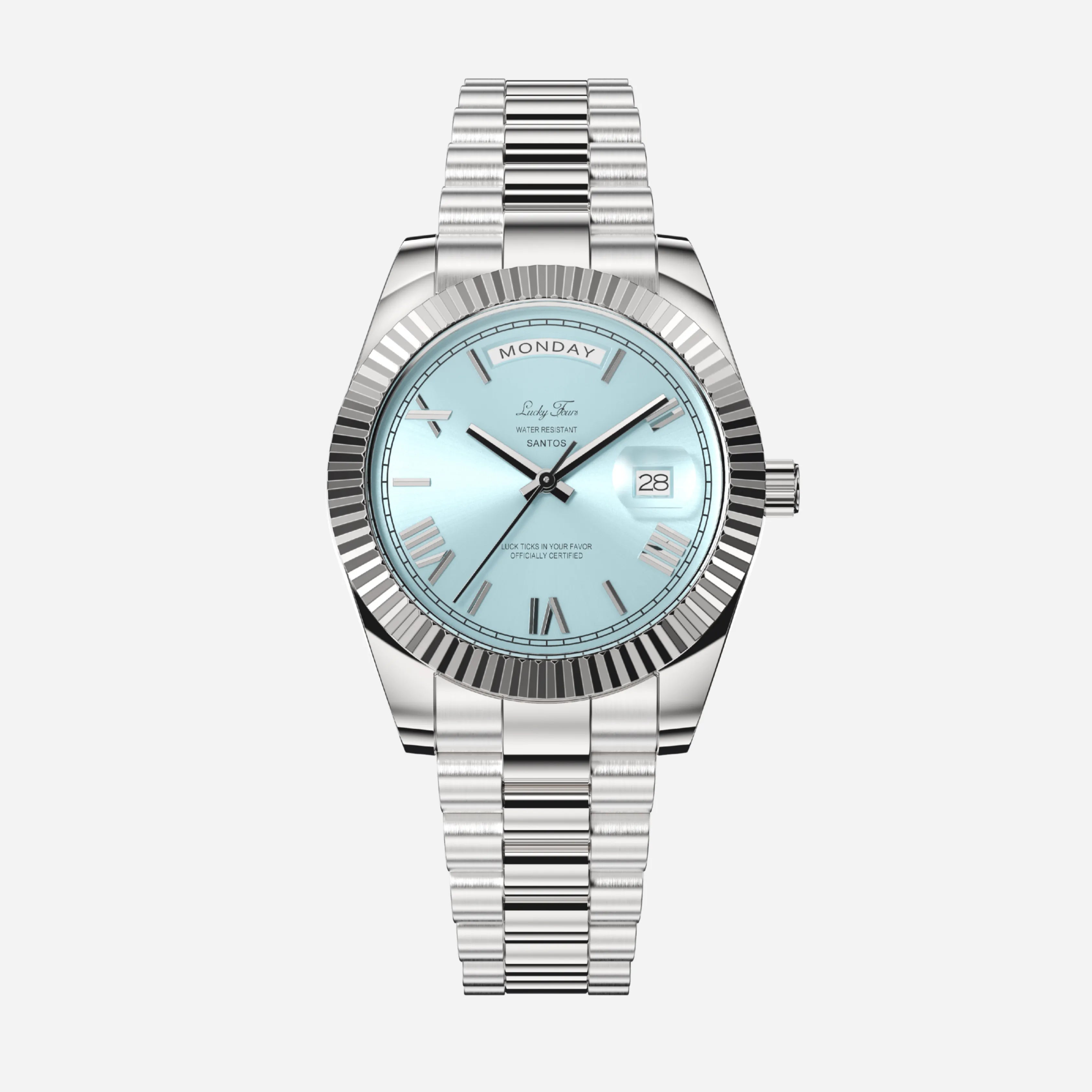 Noble® Geneva — Sapphire Blue Gradient Obsidian Nightfall Automatic Watch Imperial Series