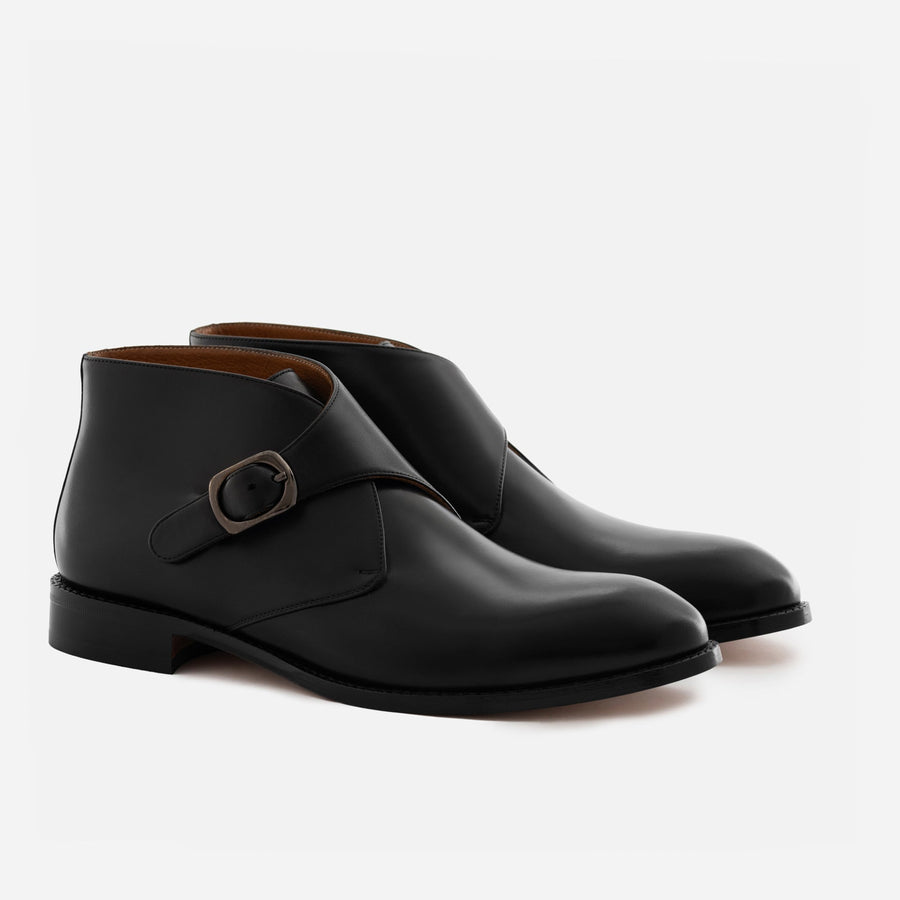 Noble Meridian Gregory Buckle Boots in Premium Full-Grain Leather