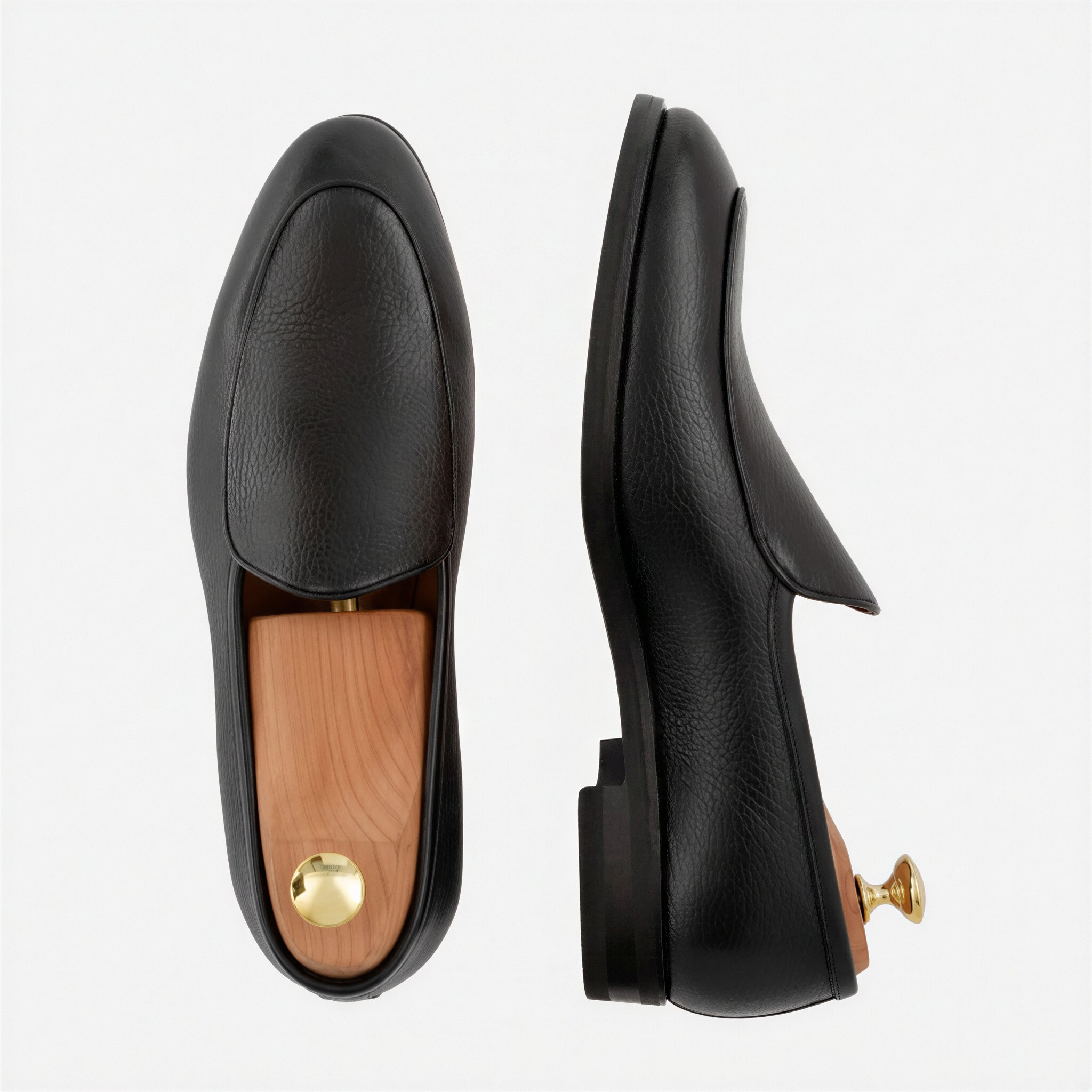 Noble Meridian Vincent Belgische Loafer – Premium-Nubukleder