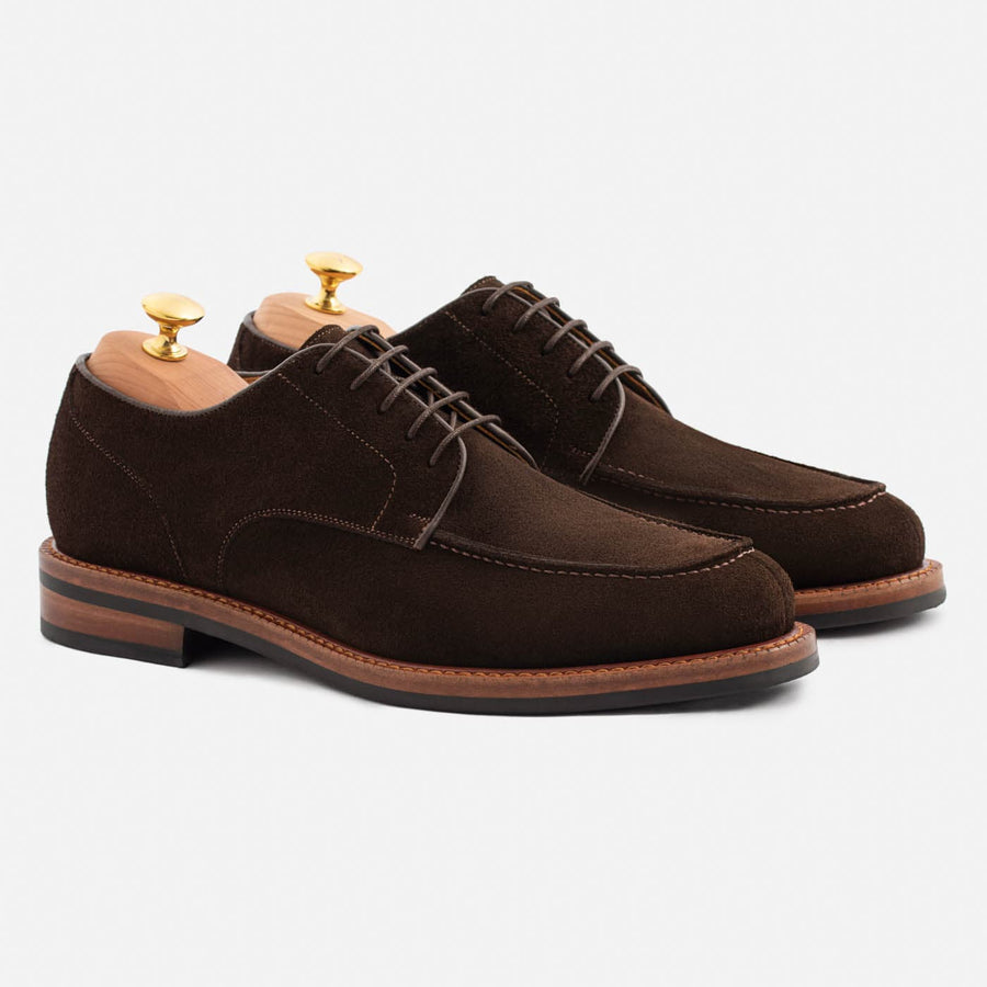 Noble Meridian Anders Split Toe Derby Shoes - Suede