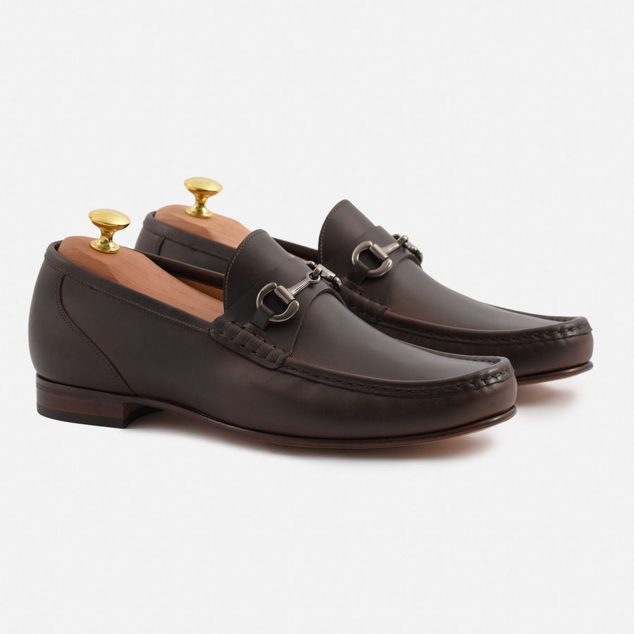 Noble Meridian Beaumont Pull-Up Leather Loafers
