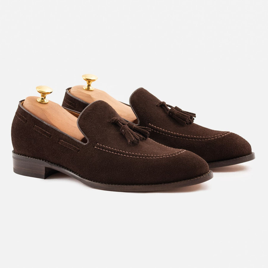 Noble Meridian Bernard Suede Tassel Loafers