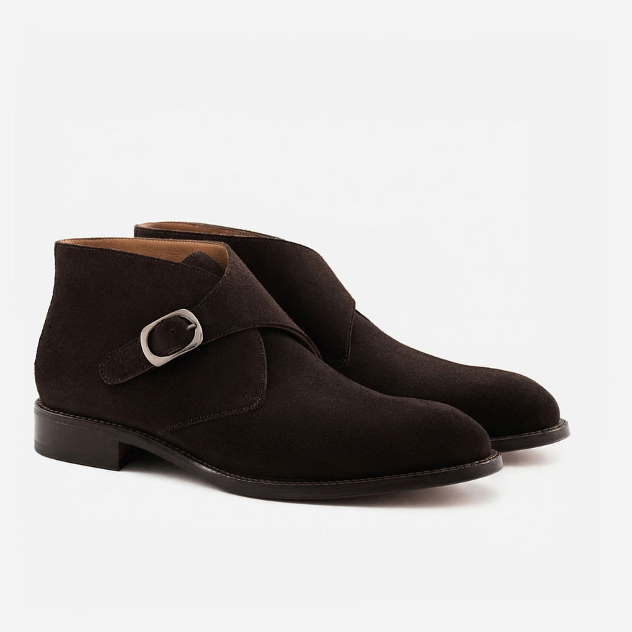 Noble Meridian Gregory Suede Buckle Boots