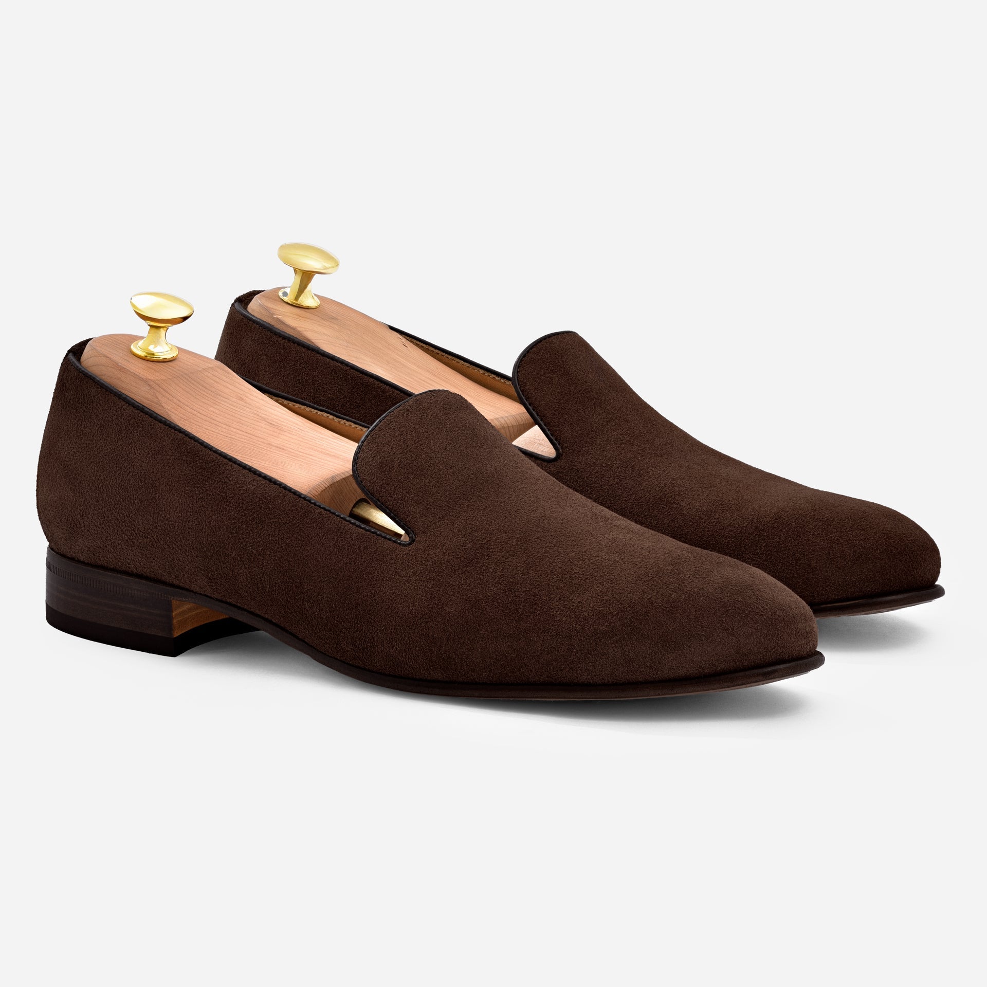 Noble Meridian Langford Wholecut Veloursleder-Loafer