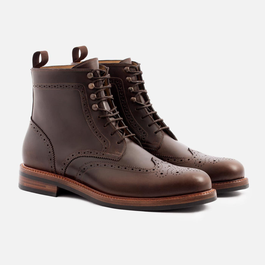 Noble Meridian Nolan Pull-Up Brogue Boots