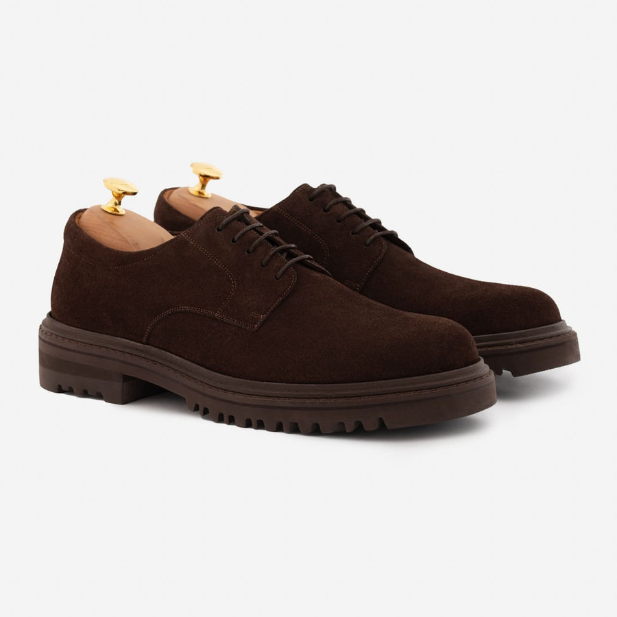 Noble Meridian Palermo Derby - Water Repellent Suede
