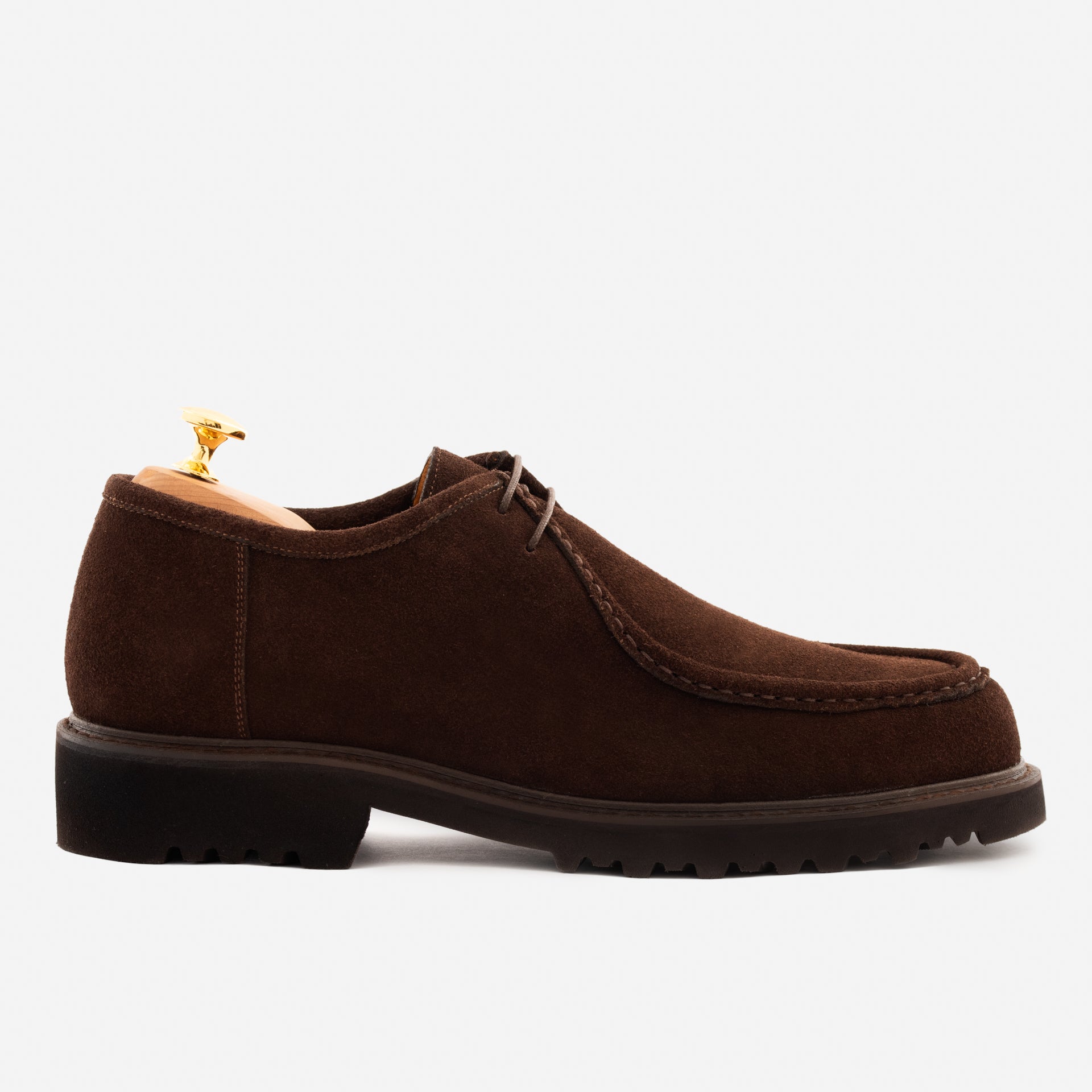 Noble Meridian Theo Derby Shoes - Water-Repellent Suede