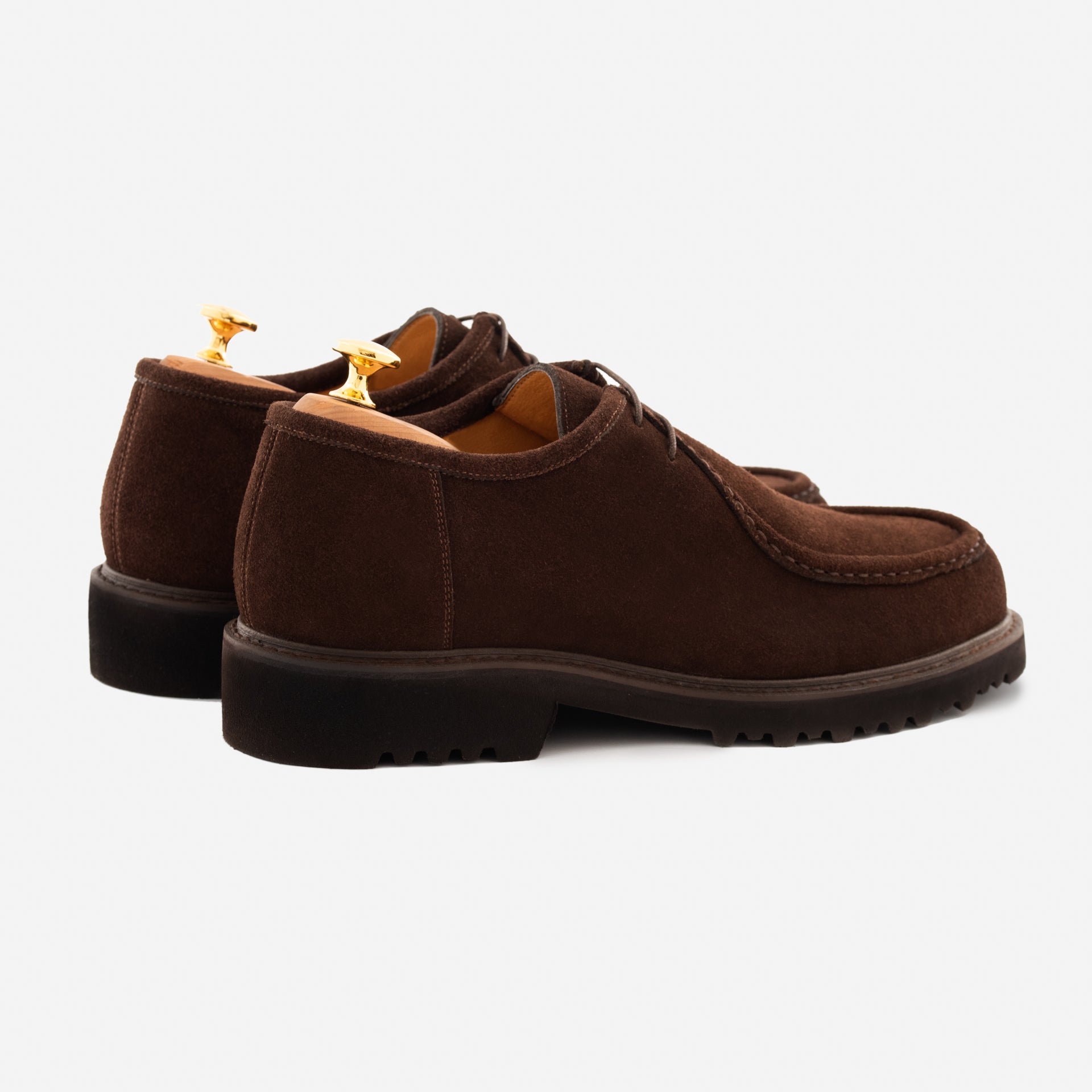 Noble Meridian Theo Derby Shoes - Water-Repellent Suede
