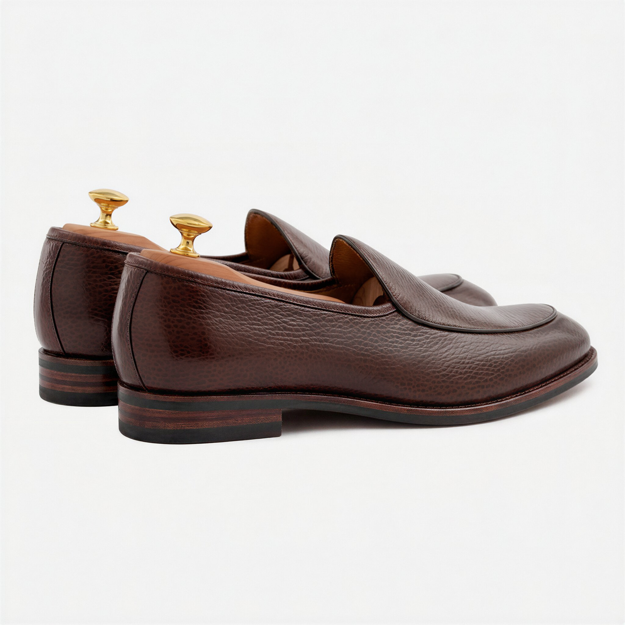 Noble Meridian Vincent Belgische Loafer – Premium-Nubukleder