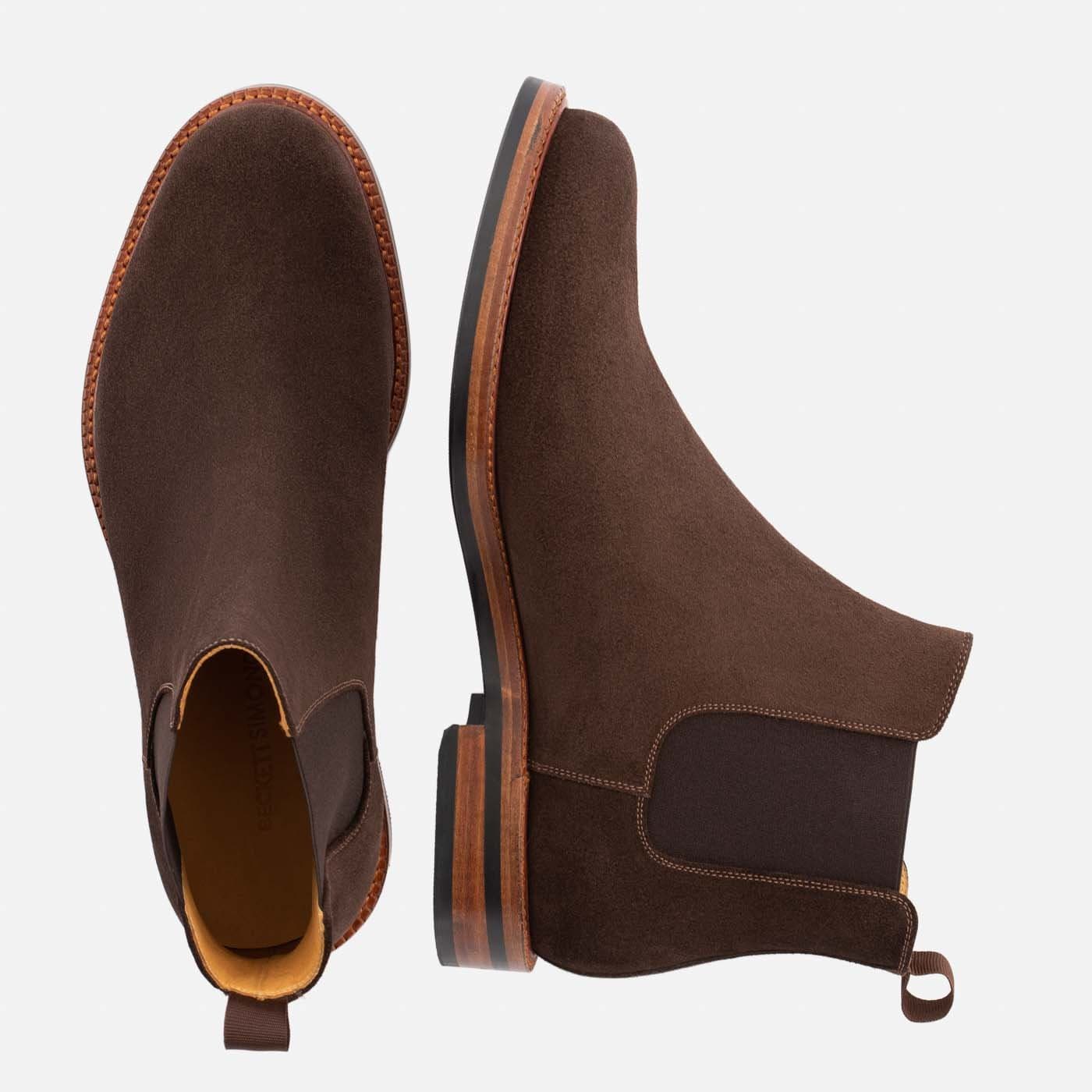 Noble Meridian Preston Suede Chelsea Boots