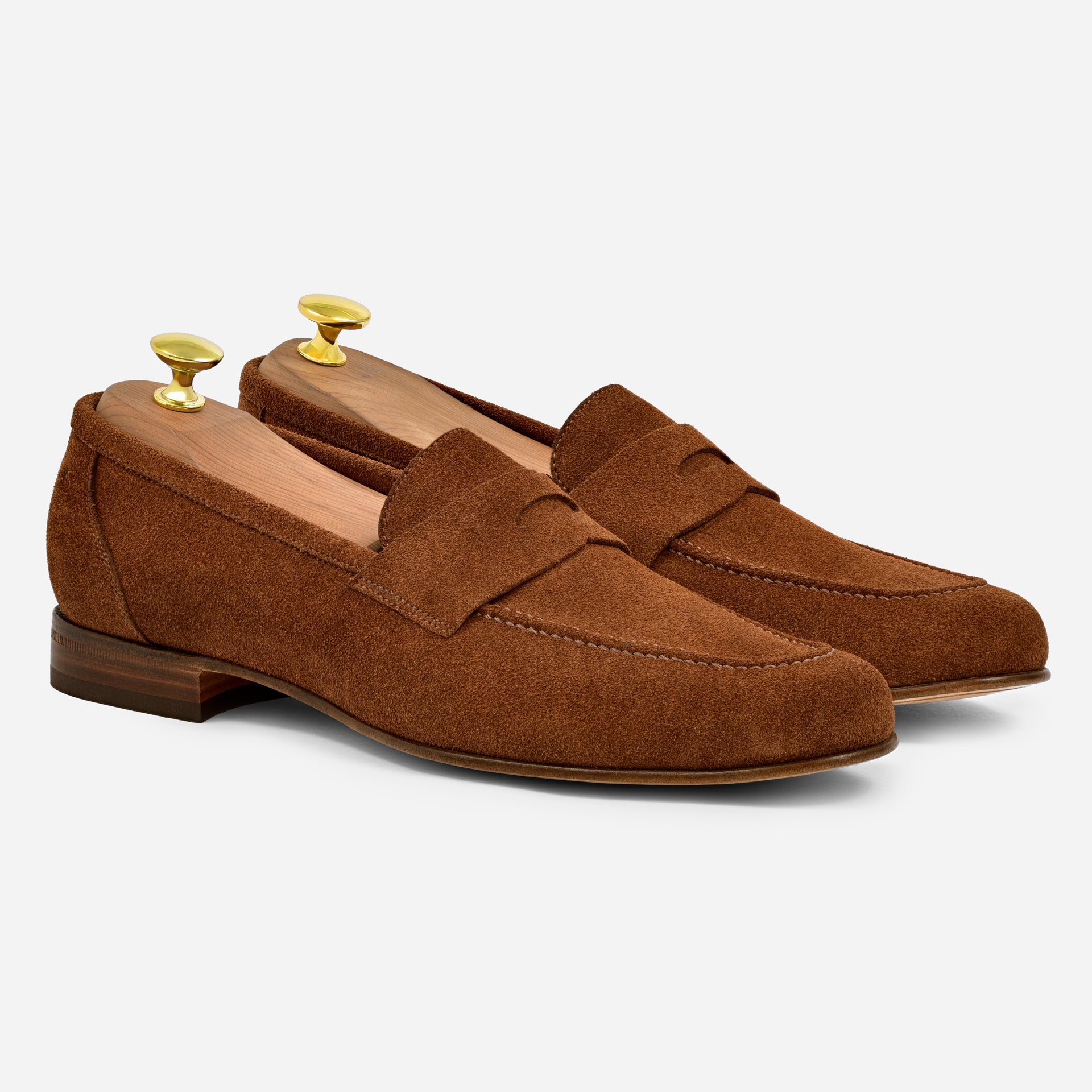 Noble Meridian Holden Water-Repellent Suede Unlined Loafers