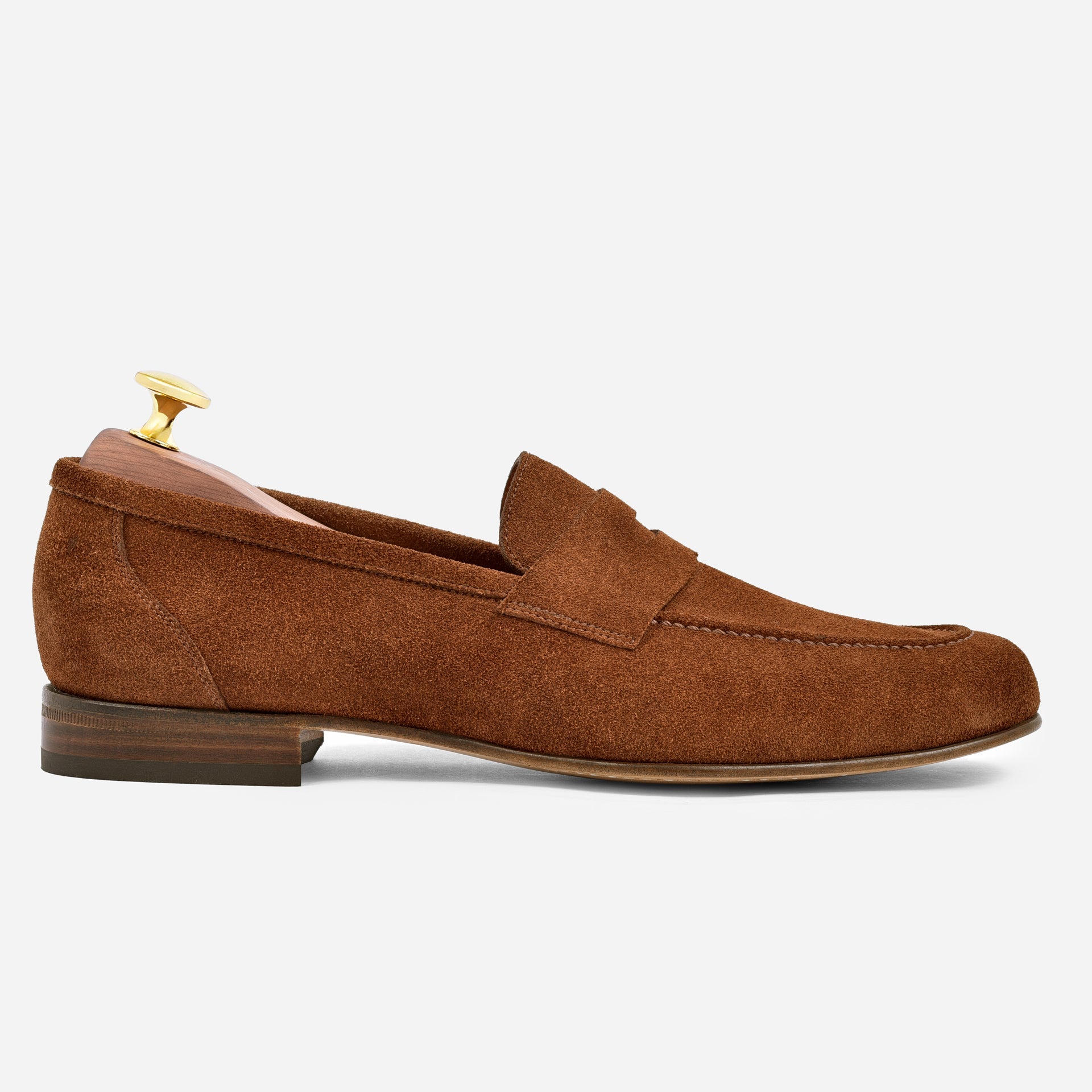 Noble Meridian Holden Water-Repellent Suede Unlined Loafers