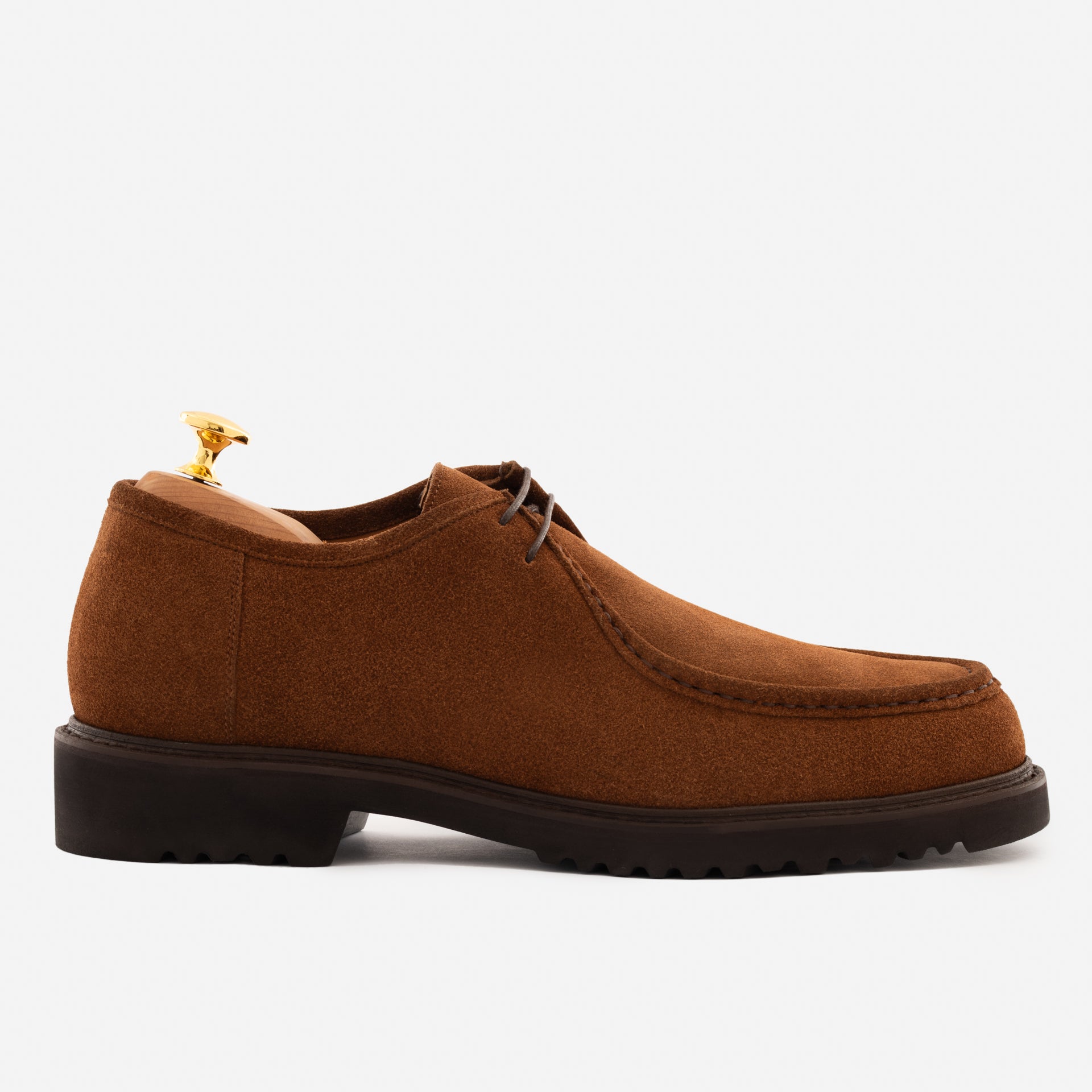 Noble Meridian Theo Derby Shoes - Water-Repellent Suede