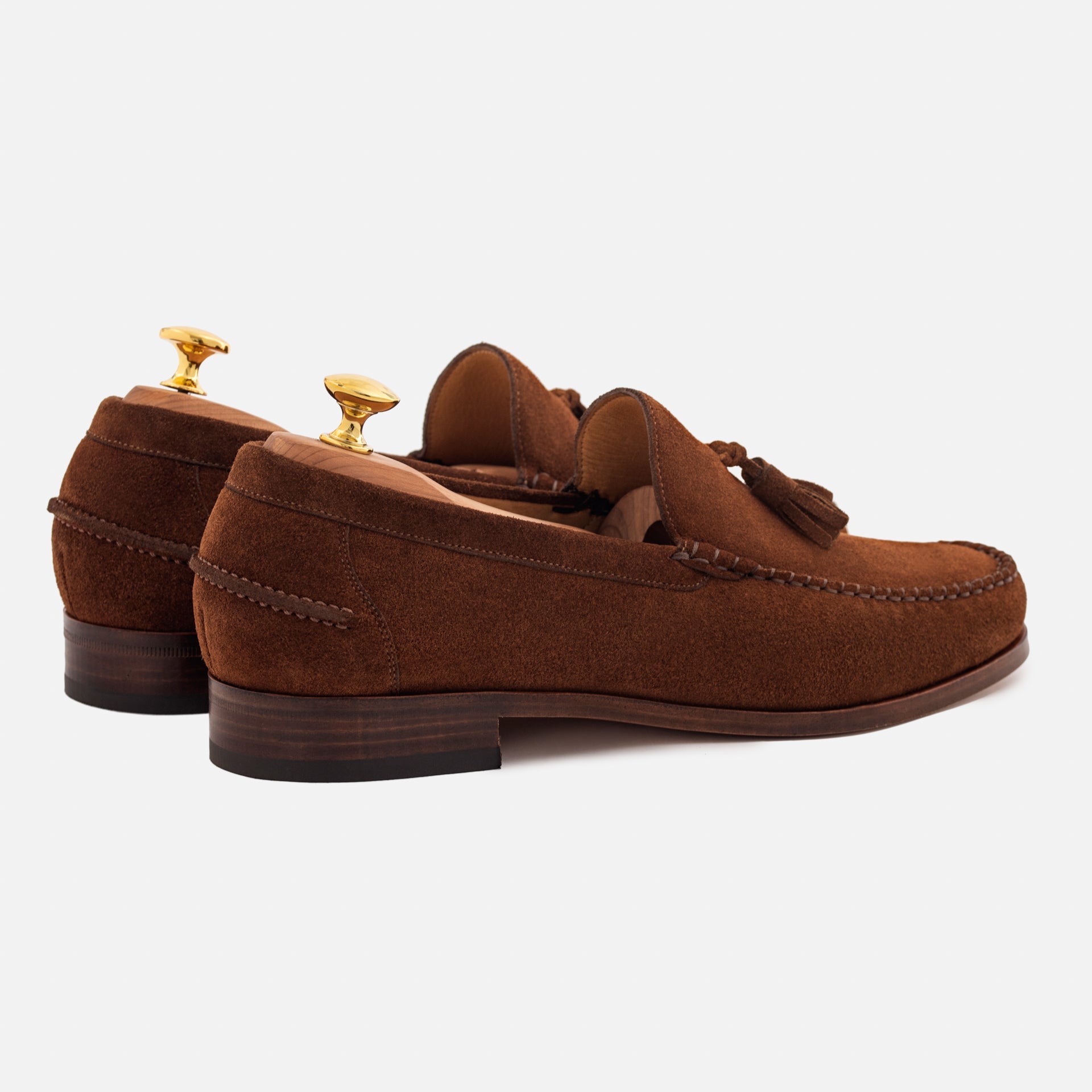 Noble Meridian Lewis Water-Repellent Suede Tassel Loafers