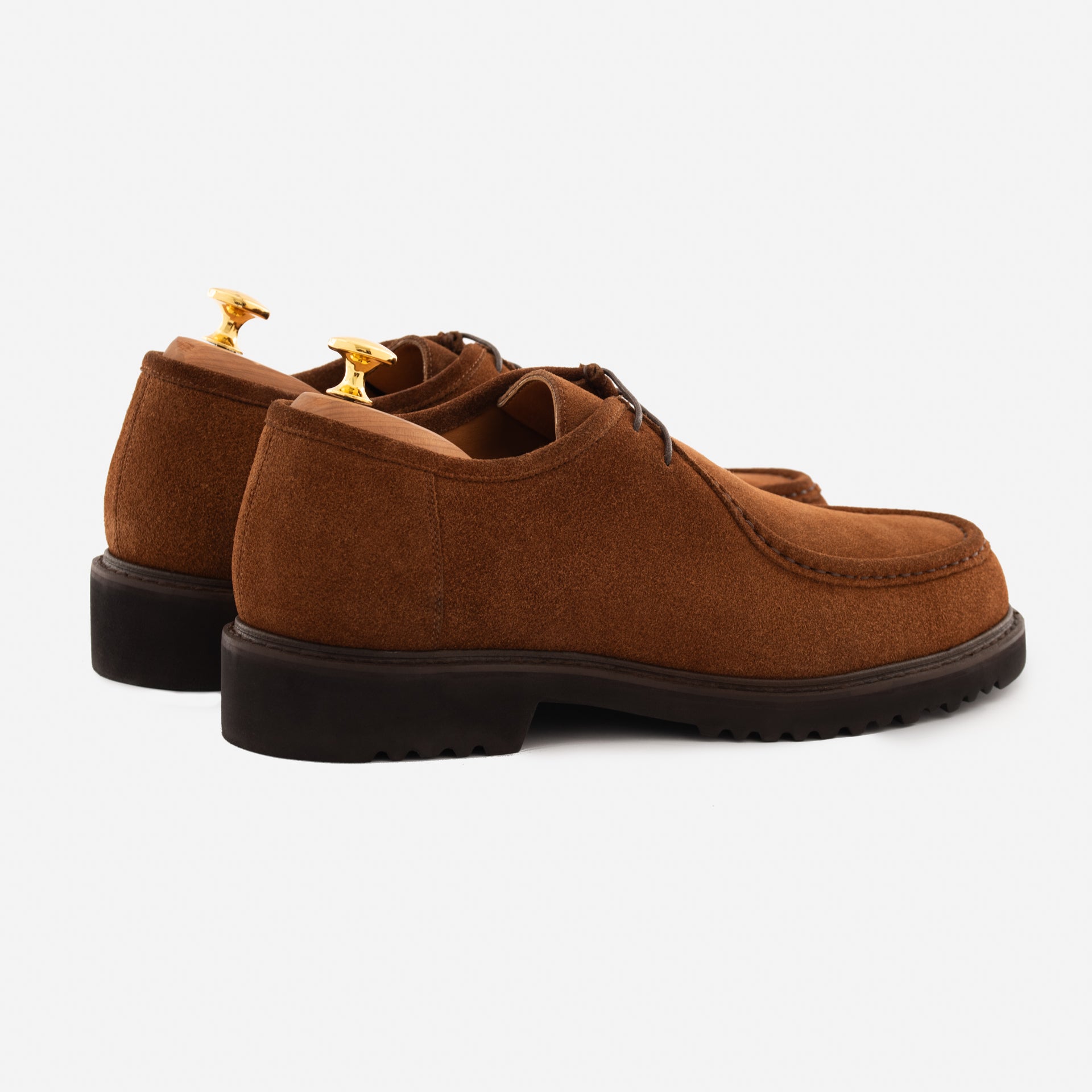 Noble Meridian Theo Derby Shoes - Water-Repellent Suede