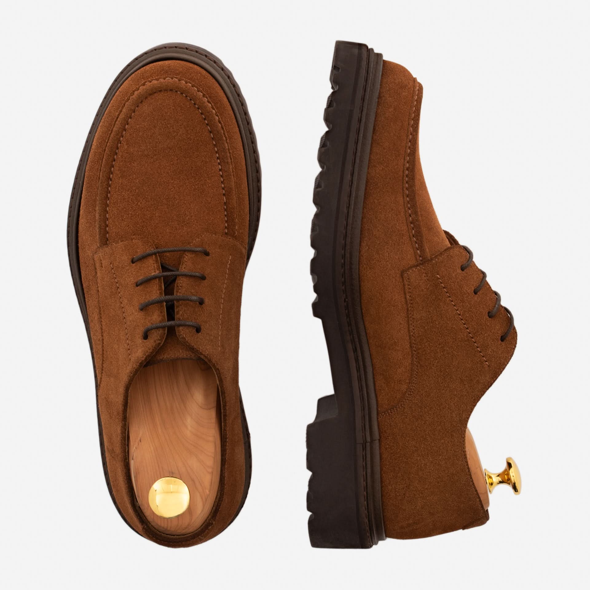 Noble Meridian Clement Derby - Water Repellent Suede