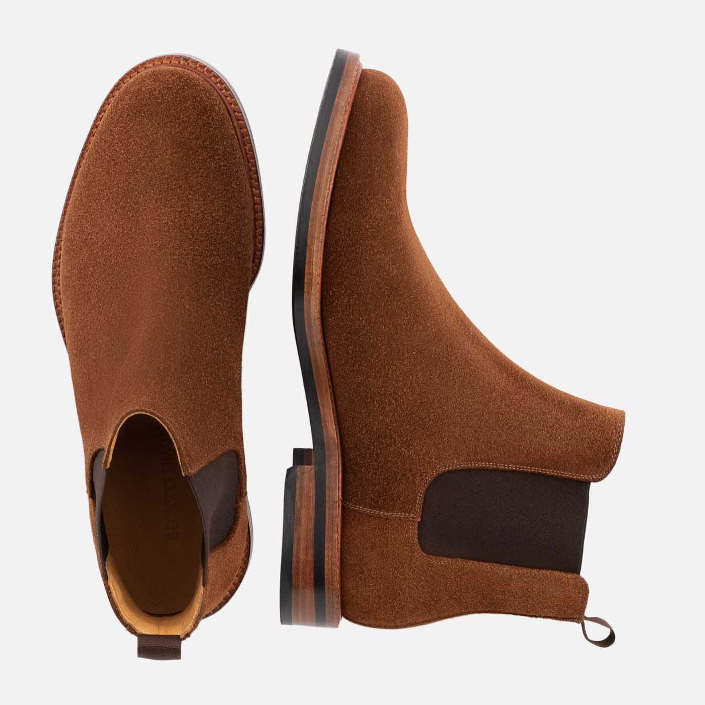Noble Meridian Preston Suede Chelsea Boots