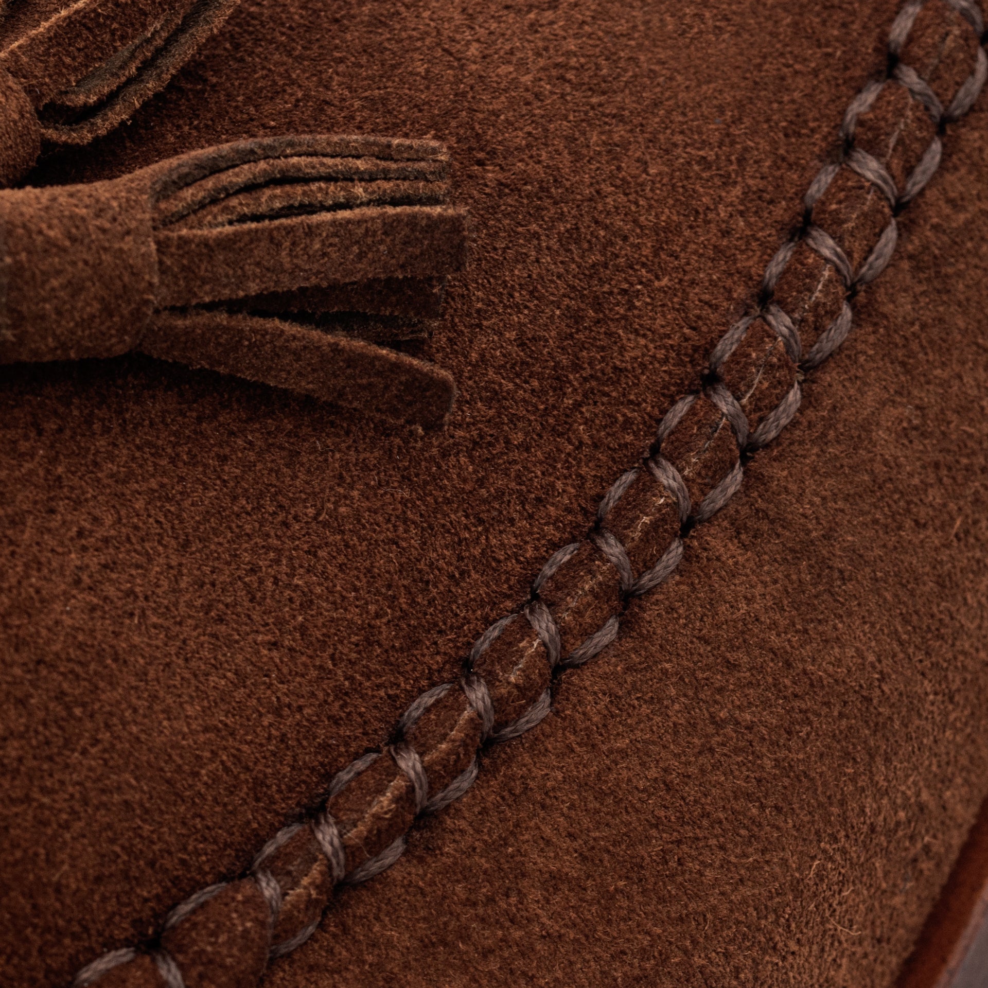 Noble Meridian Lewis Water-Repellent Suede Tassel Loafers
