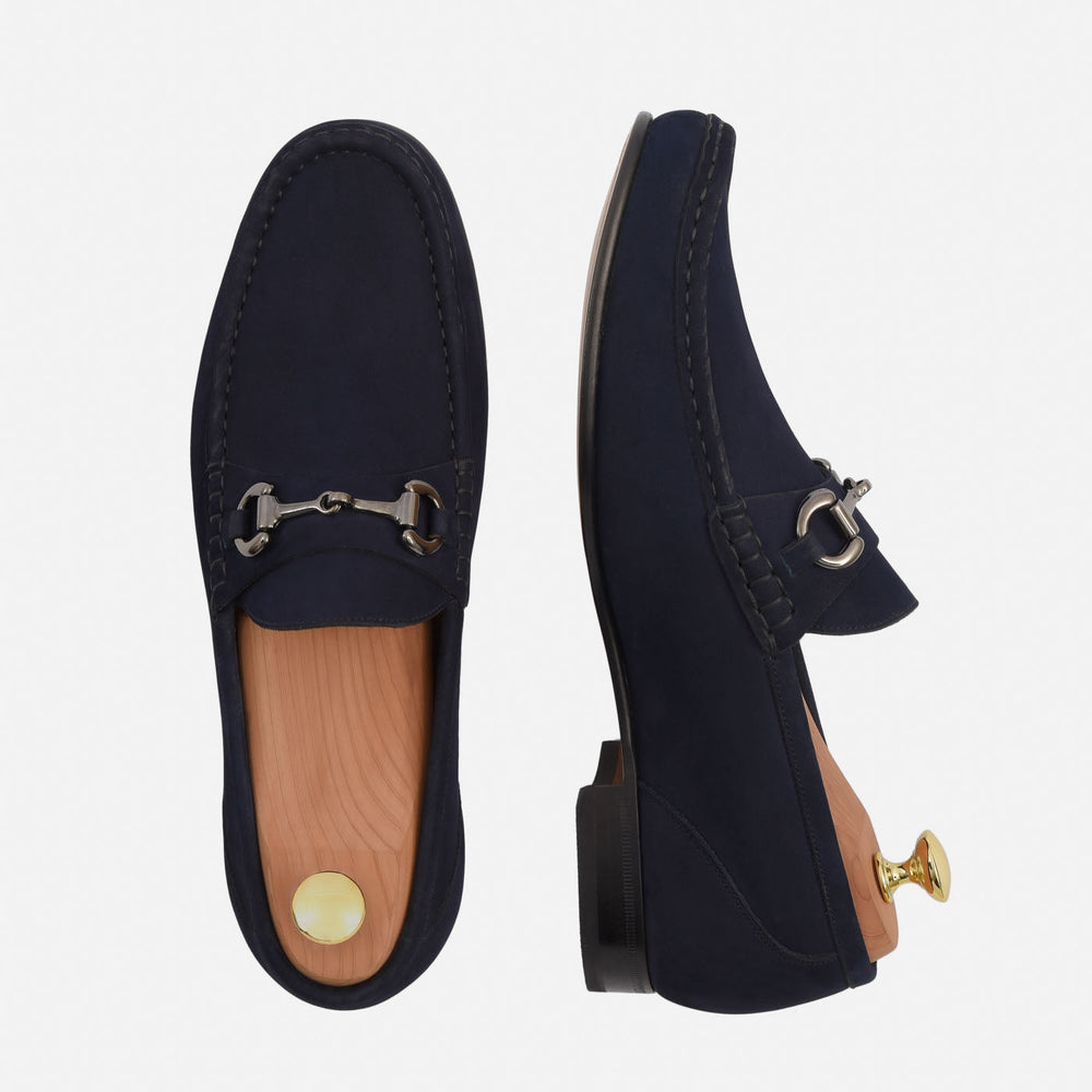 Noble Meridian Beaumont Nubukleder-Loafer — Form und Proportionen