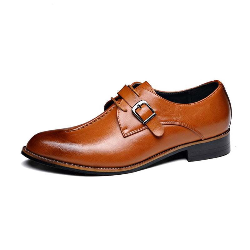 Noble Meridian Oxford Leather Shoes — Leather upper