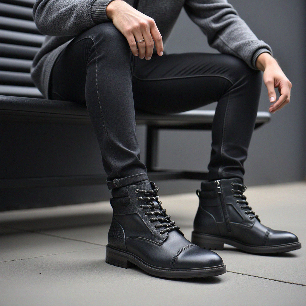 Noble Meridian Paladin Leather Boots