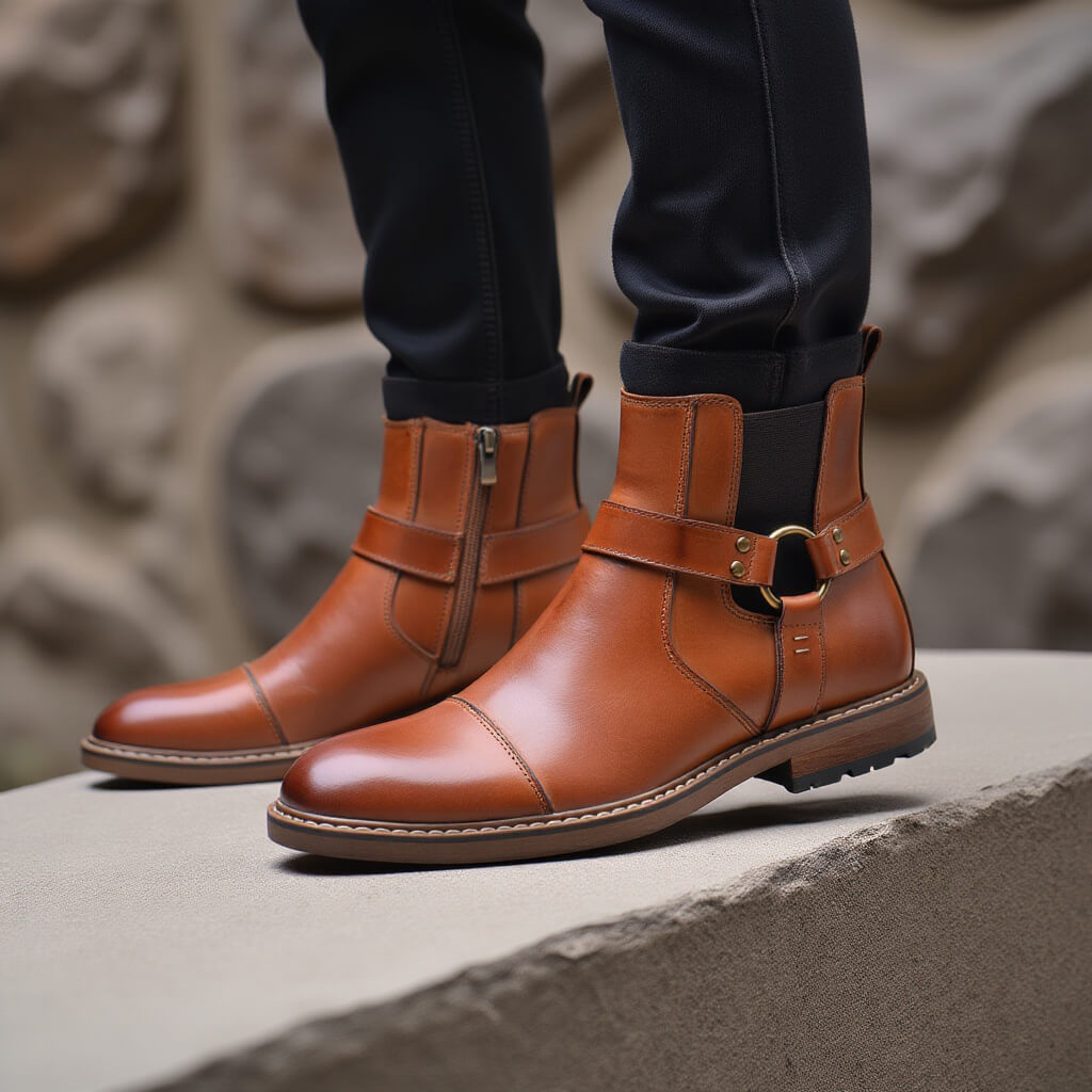 Noble Meridian Roadster Leather Boots