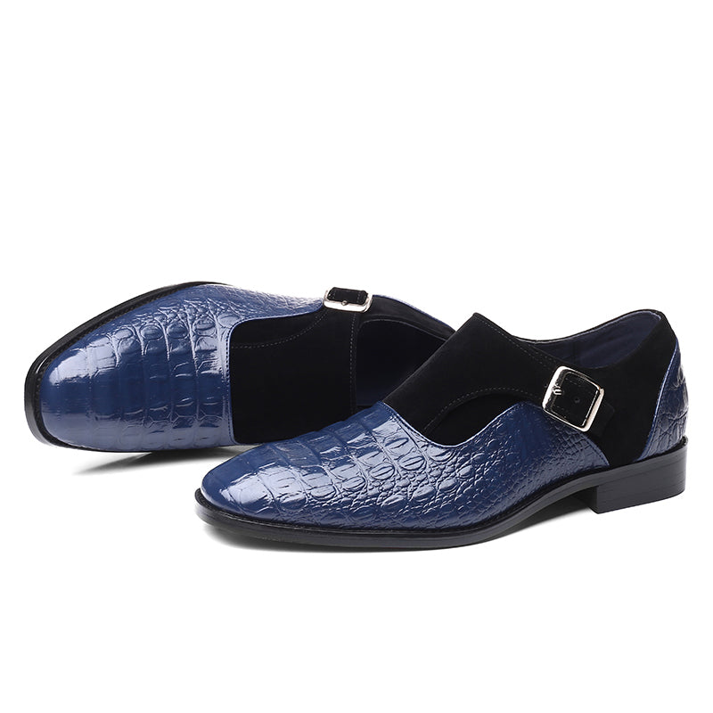 Noble Meridian Snake Embossed Dress Shoes